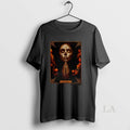 Original Dia De Los Muertos Calavera Catrina Style Marigold Flower Halloween