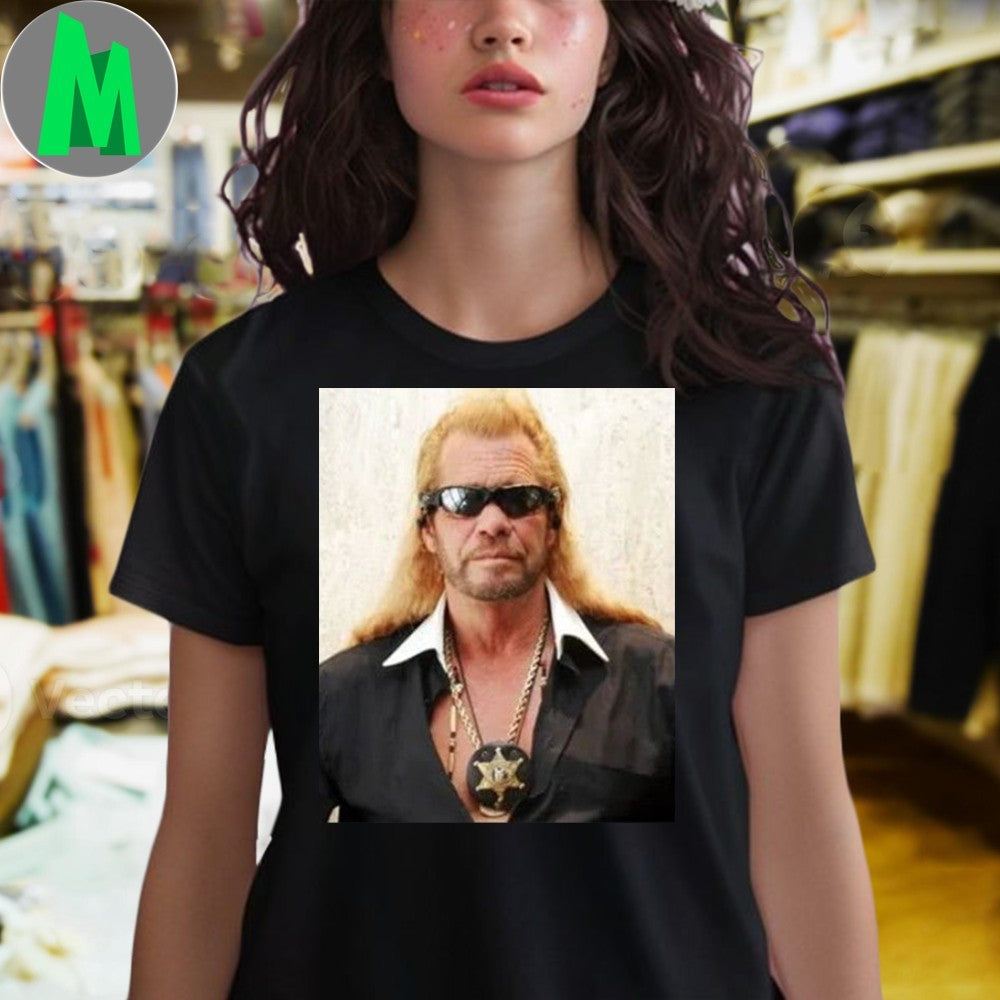 Original Duane Dog the Bounty Hunter Chapman Portrait – Reality TV Star Fan Apparel