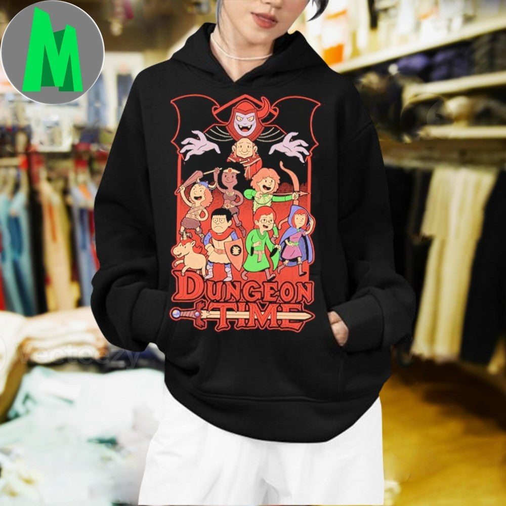 Original Dungeon Time Animation RPG Shirt Unisex