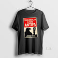 Original Eagle Holding Torch To Be American Is To Be Antifa Freedom Means Fighting Fascism