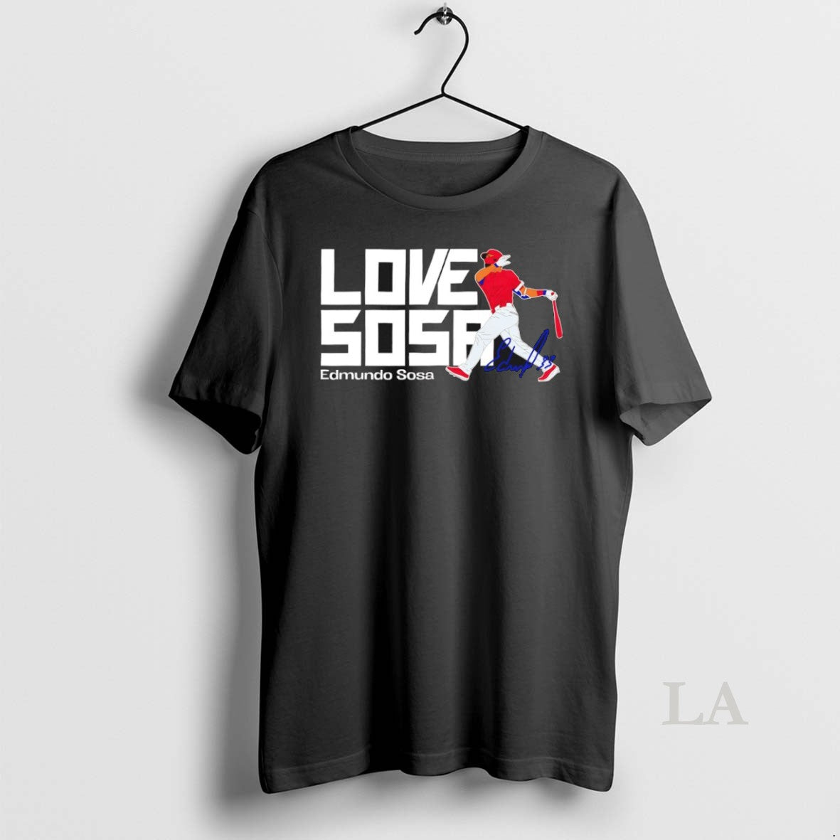 Original Edmundo Sosa Philadelphia Phillies Love Sosa Signature