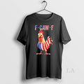 Original F Caw F America Flag Chicken