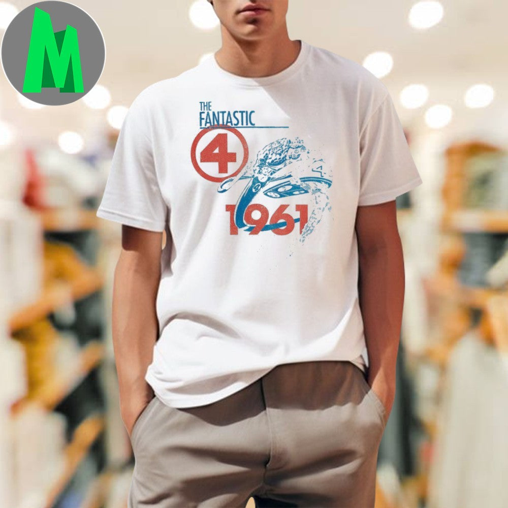 Original Fantastic Four Classic Fantasticar Shirt Unisex