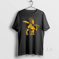 Original Fearless Kpojito Woman King Gold Illustration