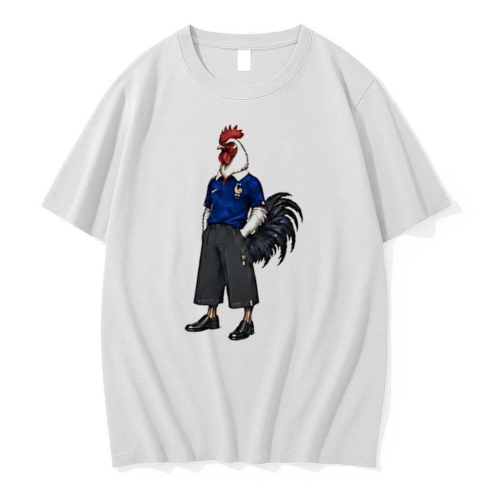 Original France Le Coq World Cup Mascot Tee Tshirts Jpg Unisex