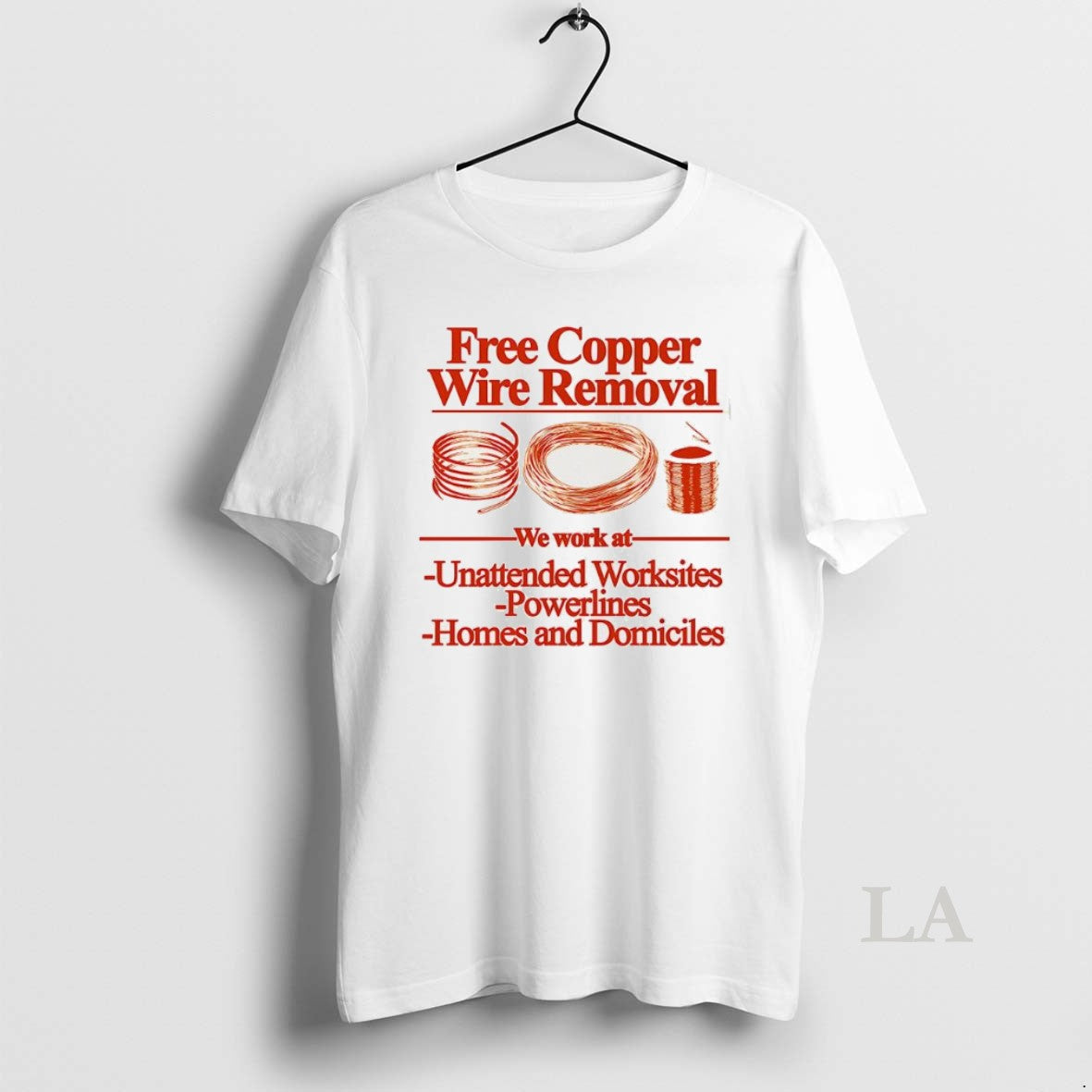 Original Free Copper Wire Removal We Wok At Unattended Worksites Powerlines Homes And Domiciles