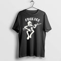 Original Froggy Protest Kermit Armed With Rifle Fuck Ice Black Tshirts Jpg Unisex