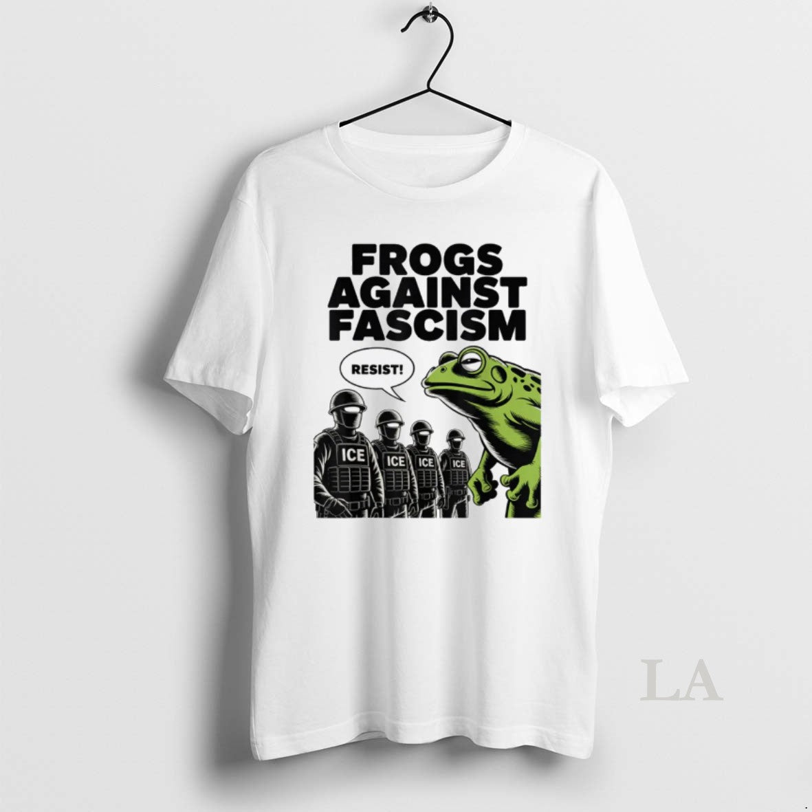 Original Frogs Against Fascism Frog Fascist Usa 50501 No Kings Resist