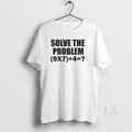 Original Funny Elementary Math Teacher Brainrot Joke Solve The Problem 9x74 Washed