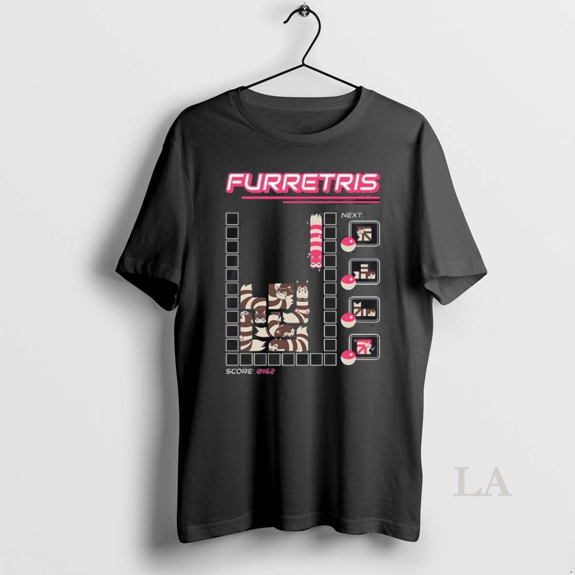 Original Furretris Next Ferrets Score 0162 Video Games