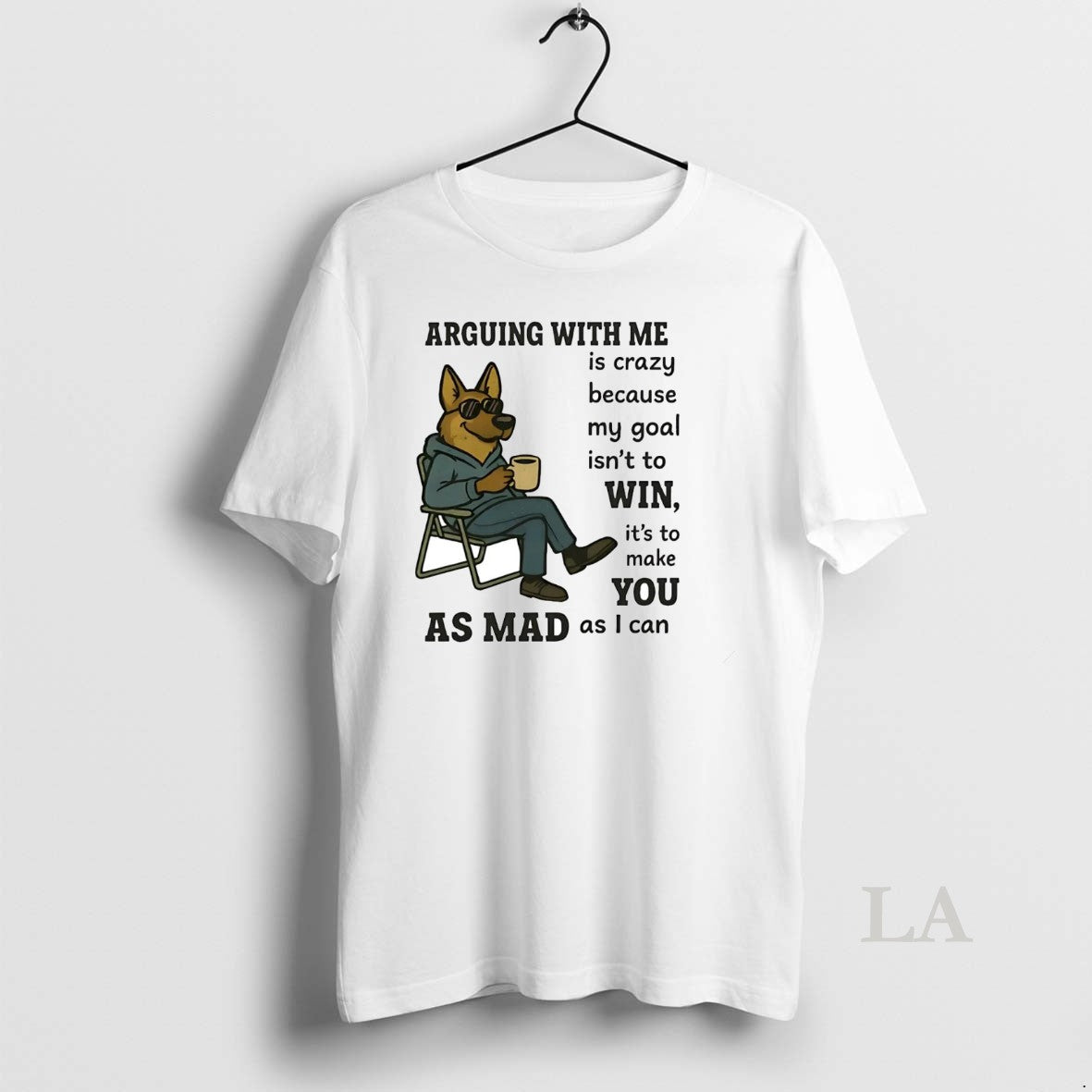 Original German Shepherd Arguing With Me Is Crazy Because My Goal Isnt To Win
