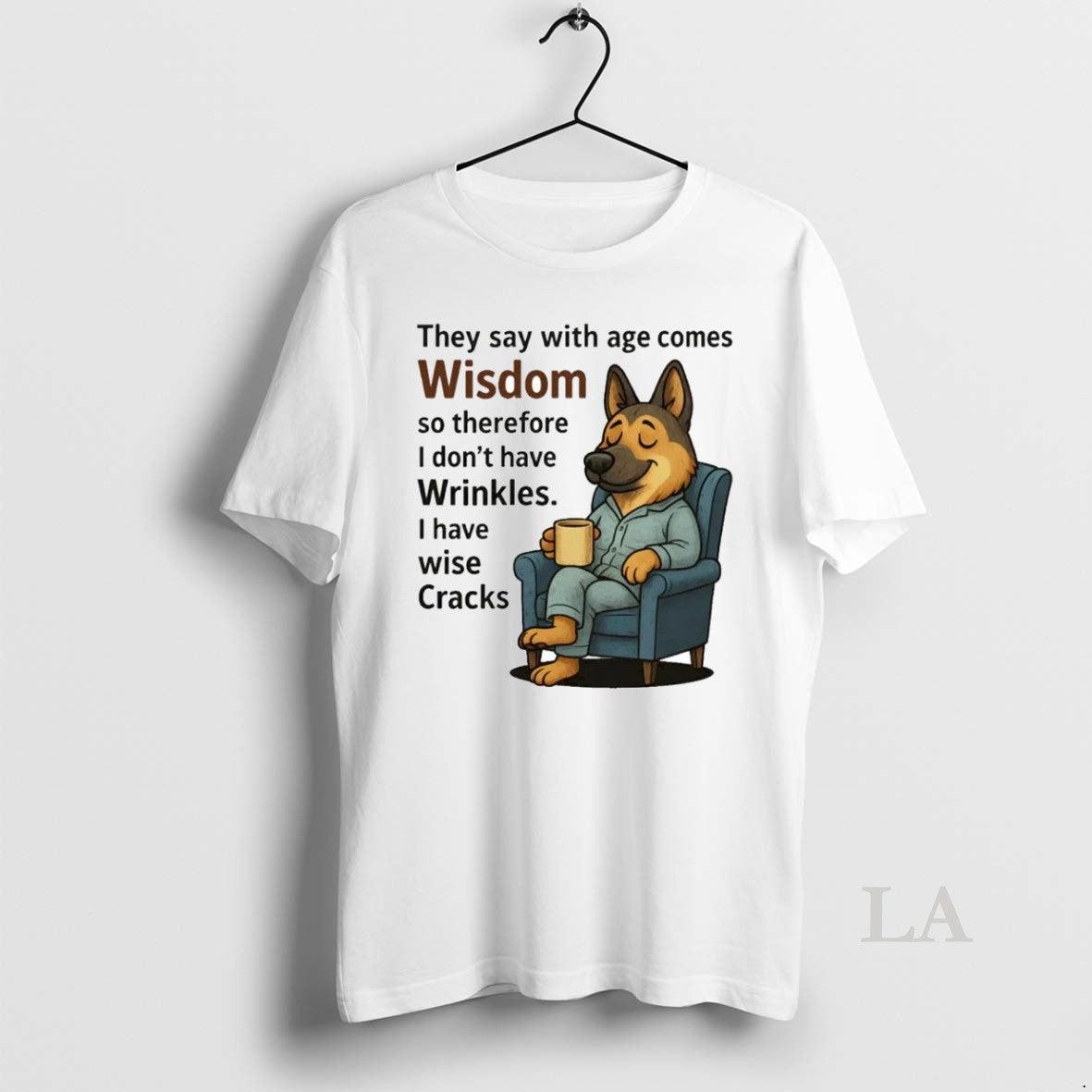 Original German Shepherd They Say With Age Comes Wisdom