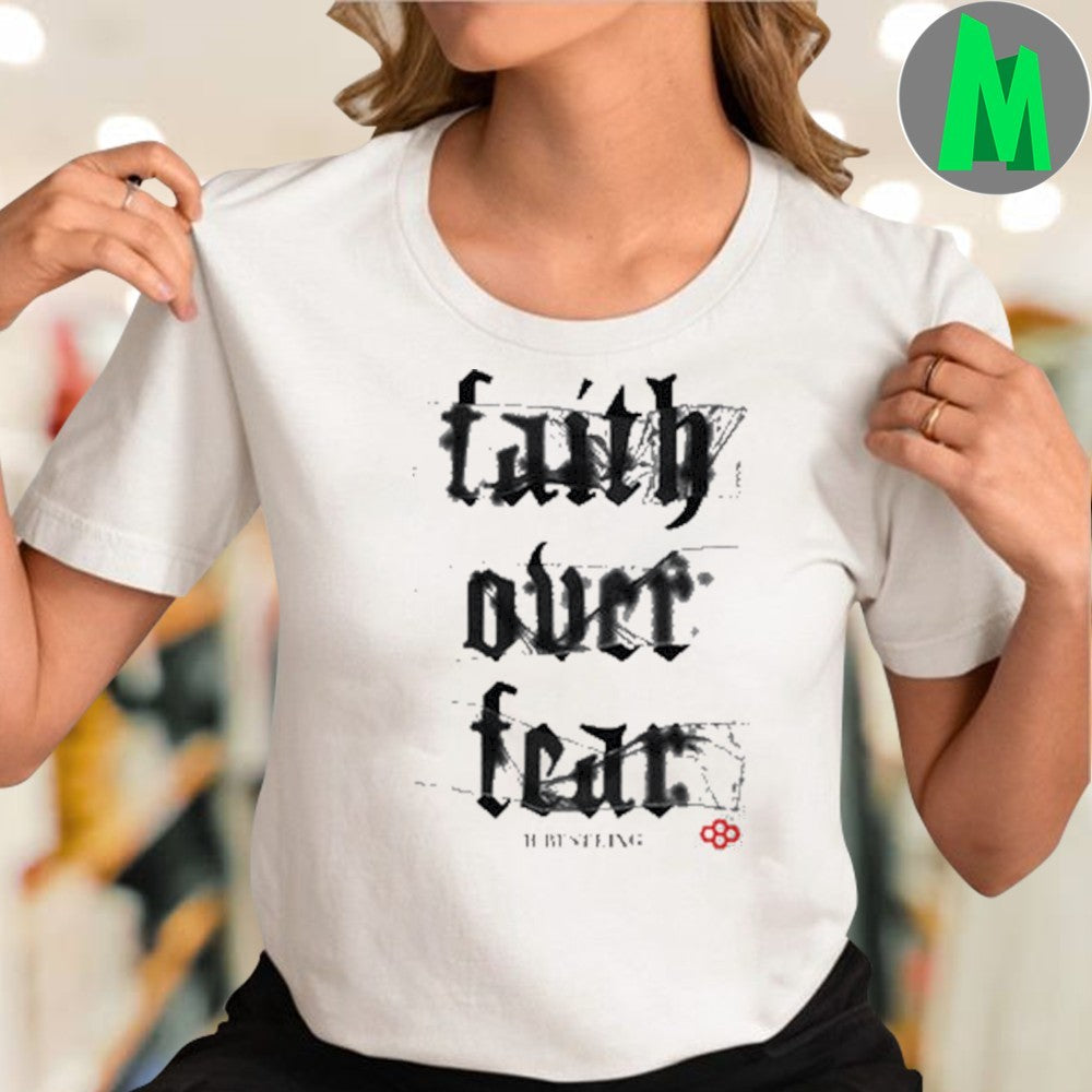 Original Gothic Faith Over Fear Heavyweight Shirt Unisex