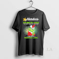 Original Hardees Santa Grinch Its Not My Fault I Came With A Warning Label