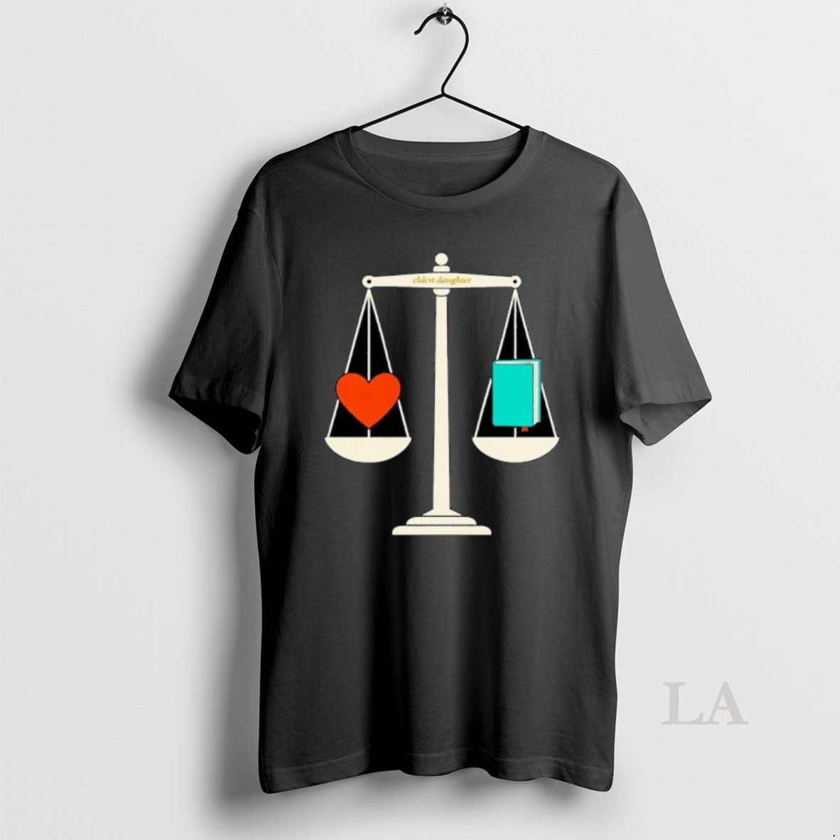 Original Heart And Book Eldest Daughter Ornaments