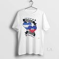 Original Honduran Vs Haitian Heart Flags