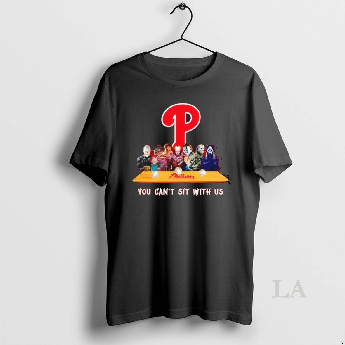 Original Horror Movie Characters You Cant Sit With Us Philadelphia Phillies Halloween