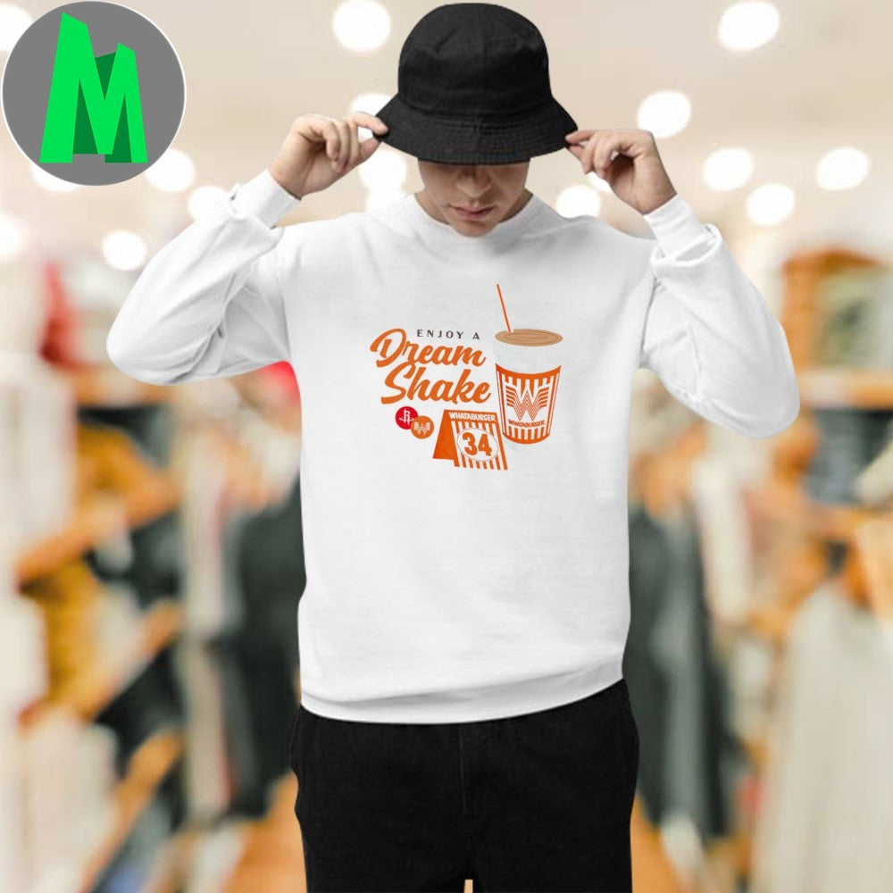 Original Houston Rockets x Whataburger Dream Shake Shirt Unisex