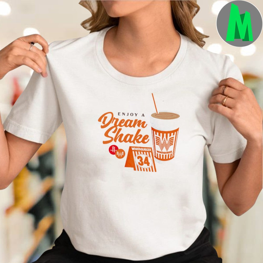 Original Houston Rockets x Whataburger Dream Shake Shirt Unisex