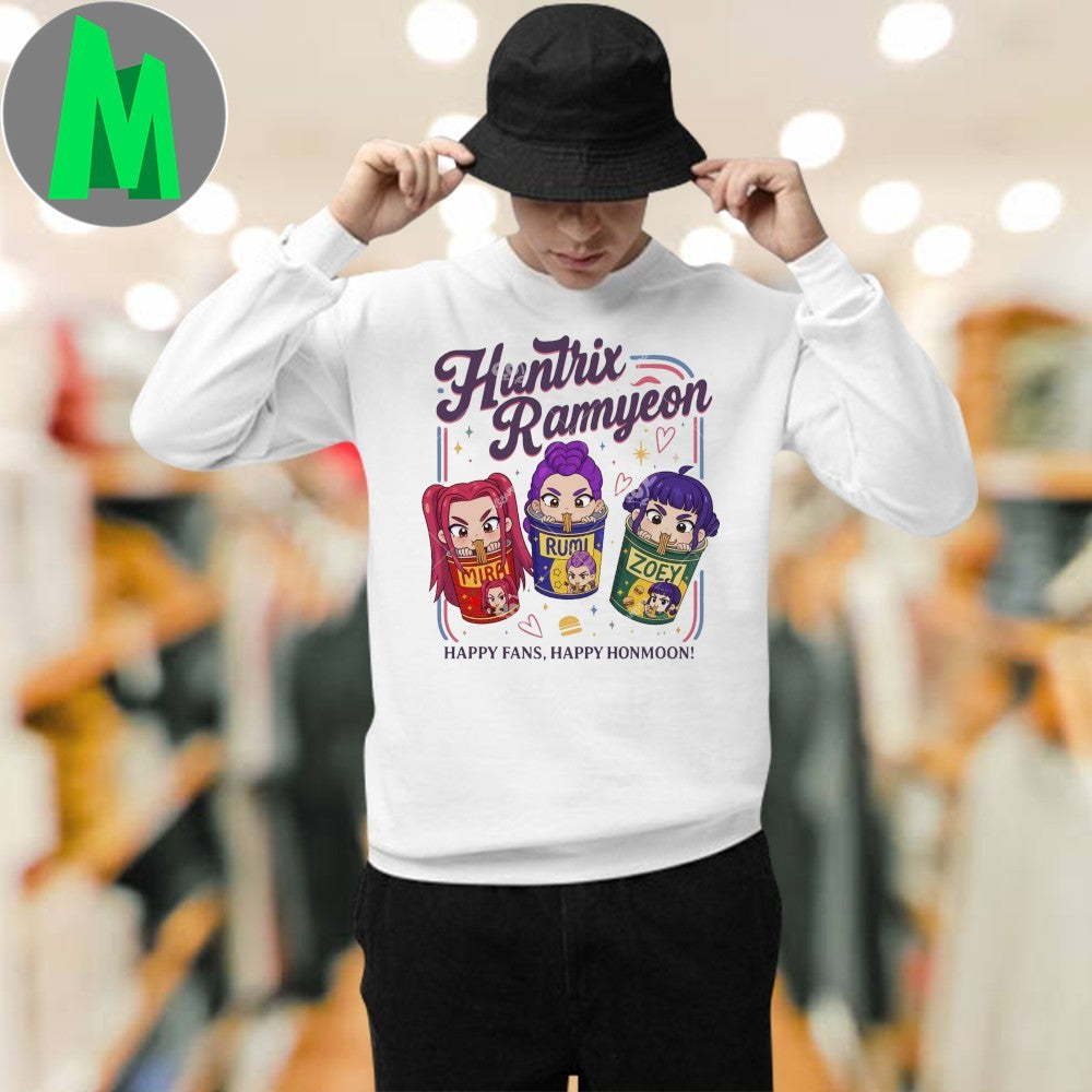 Original Huntrix Ramyeon Kpop Demon Hunters Shirt Unisex