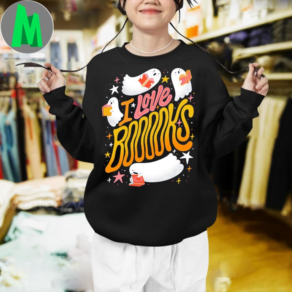 Original I Love Booooks Shirt Unisex