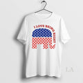 Original I Love Being Right Gop Elephant