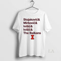 Original Illinois Fighting Illini Mens Basketball The Balkan Bloc Stojakovic Mirkovic Ivisic The Balkan