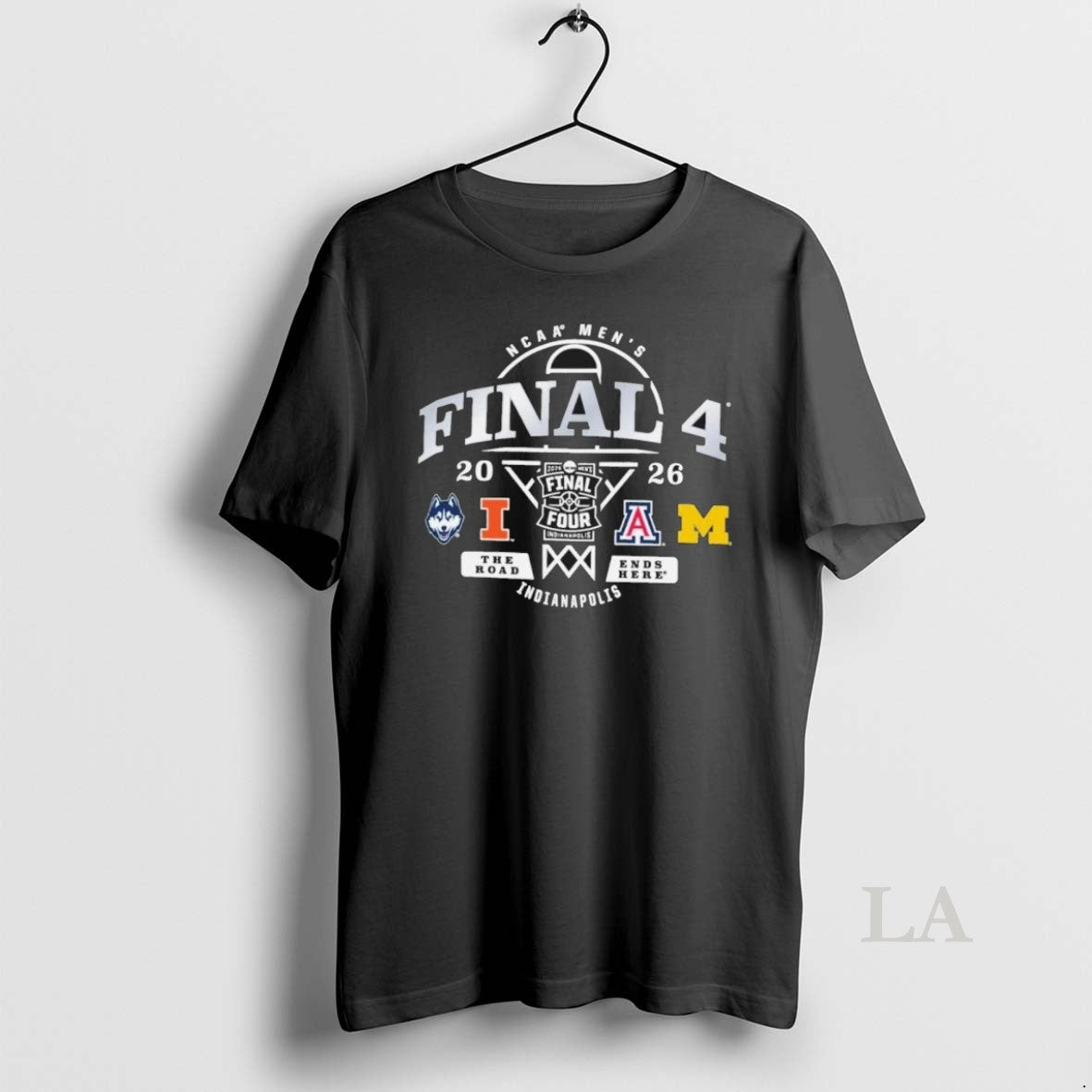 Original Indianapolis 4 Teams 2026 Ncaa Mens Final Four Unisex