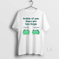 Original Inside Of You There Are Two Frogs Ceramic Ceramic And Classic Dad Cap