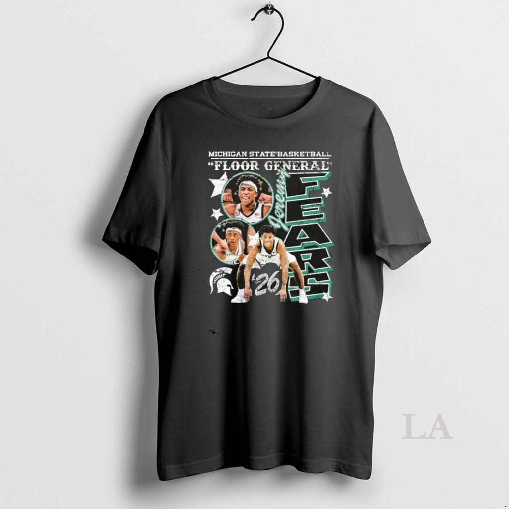 Original Jeremy Fears Michigan State Spartans Floor General Elevated 90s Graphic Unisex