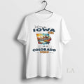 Original Just An Iowa Girl In A Colorado World Retro Unisex