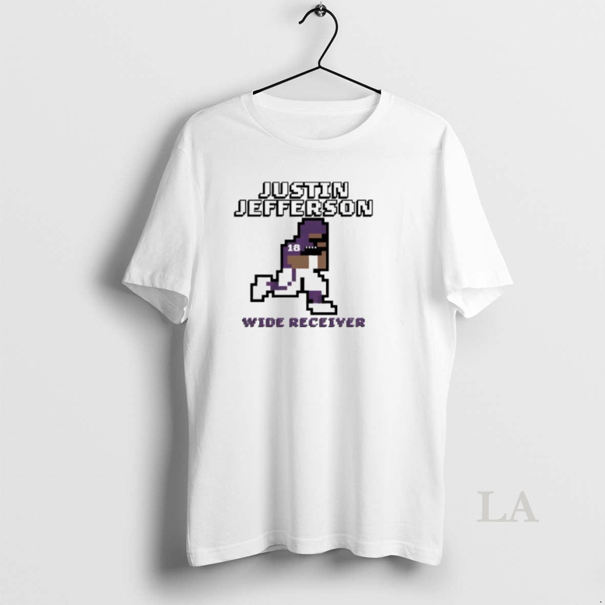 Original Justin Jefferson Minnesota Vikings Wide Receiver Retro Baller
