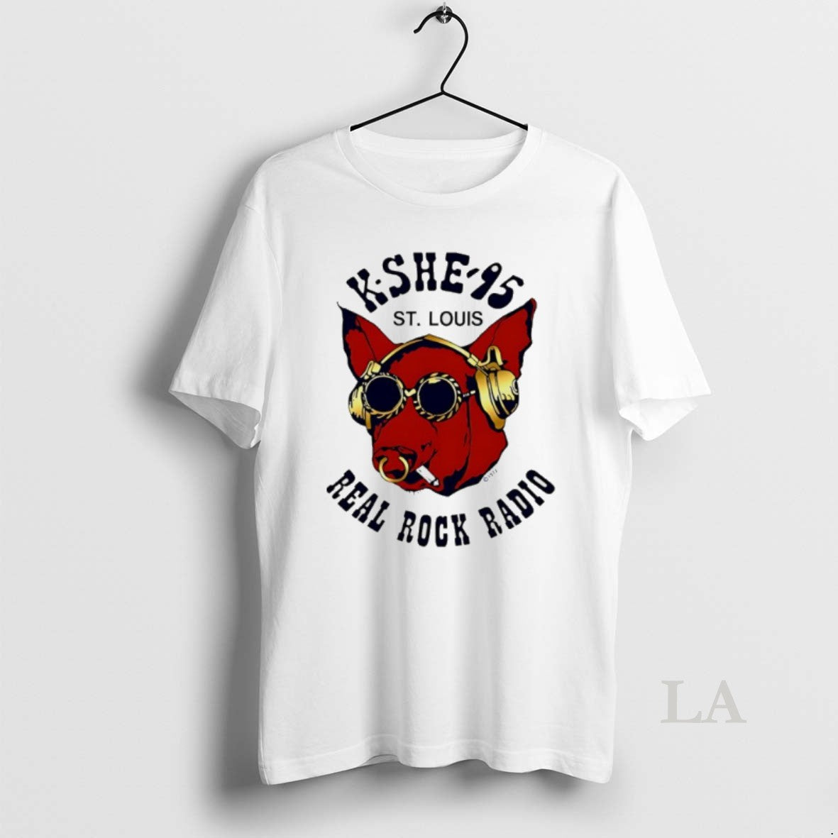 Original Kshe 95 Real Rock Radio Dog Smoking
