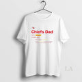 Original Kansas City Chiefs Dad Definition Ornaments