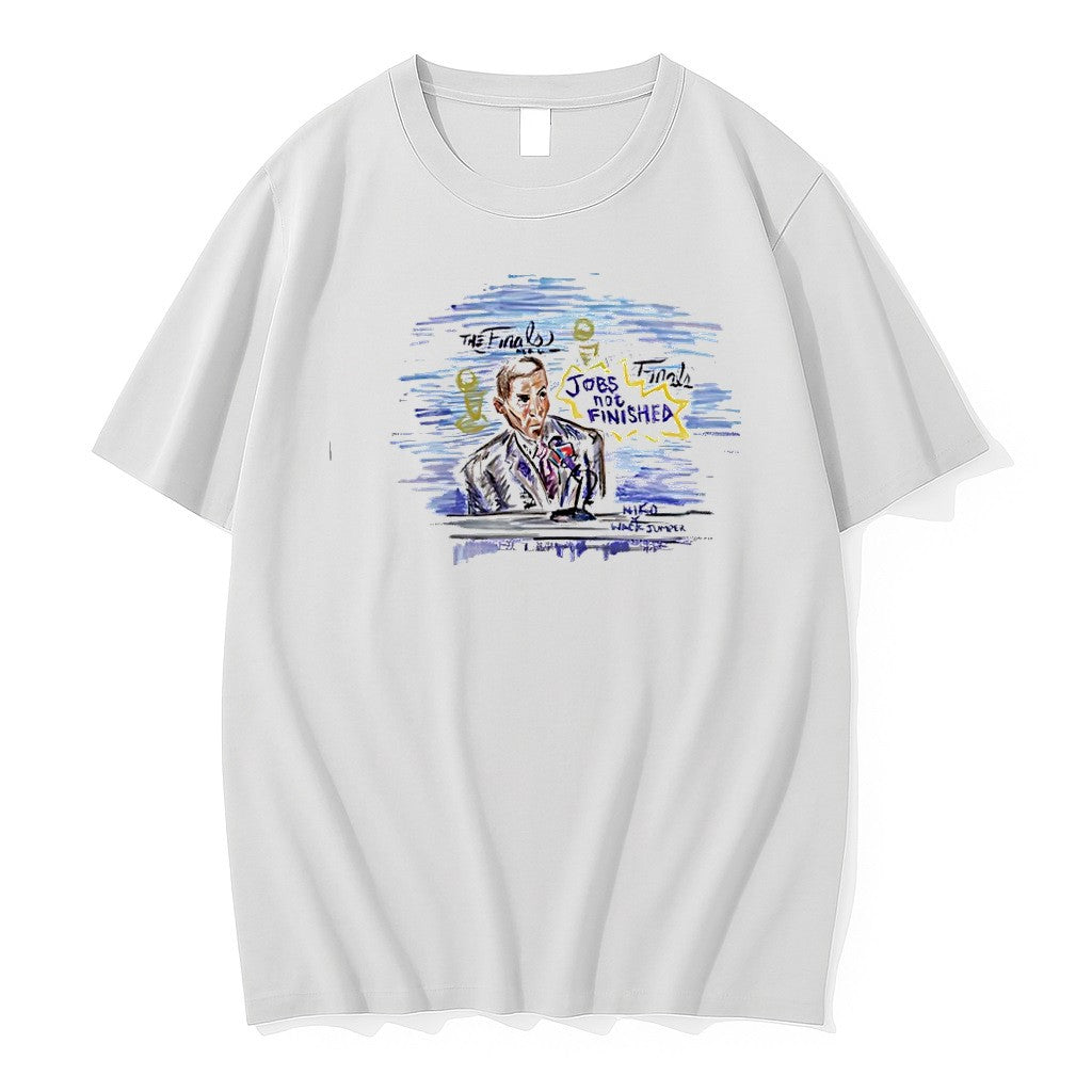 Original Kobe Job Not Finished The Ginals Paint Graphic Tshirts Jpg Unisex