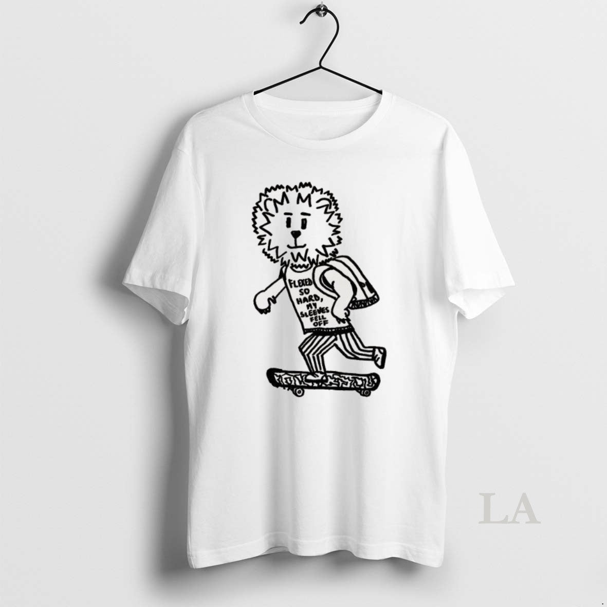 Original Leo Zodiac Lion On Skateboard