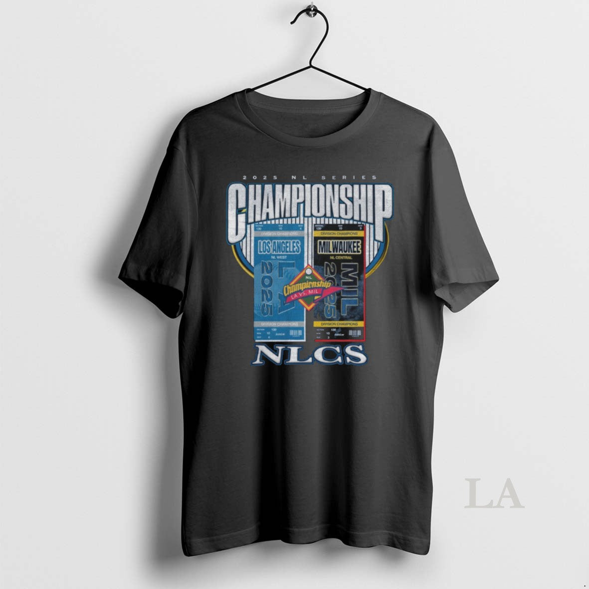 Original Los Angeles Dodgers Vs Milwaukee Brewers 2025 Nlcs Matchup Series Championship