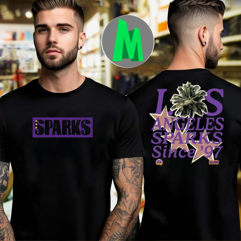 Original Los Angeles Sparks Since ’97 Palm Tree Logo WNBA Basketball Shirt Unisex