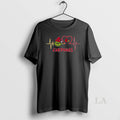 Original Louisville Cardinals X Grinch Santa Heartbeat Love Logo Merry Christmas