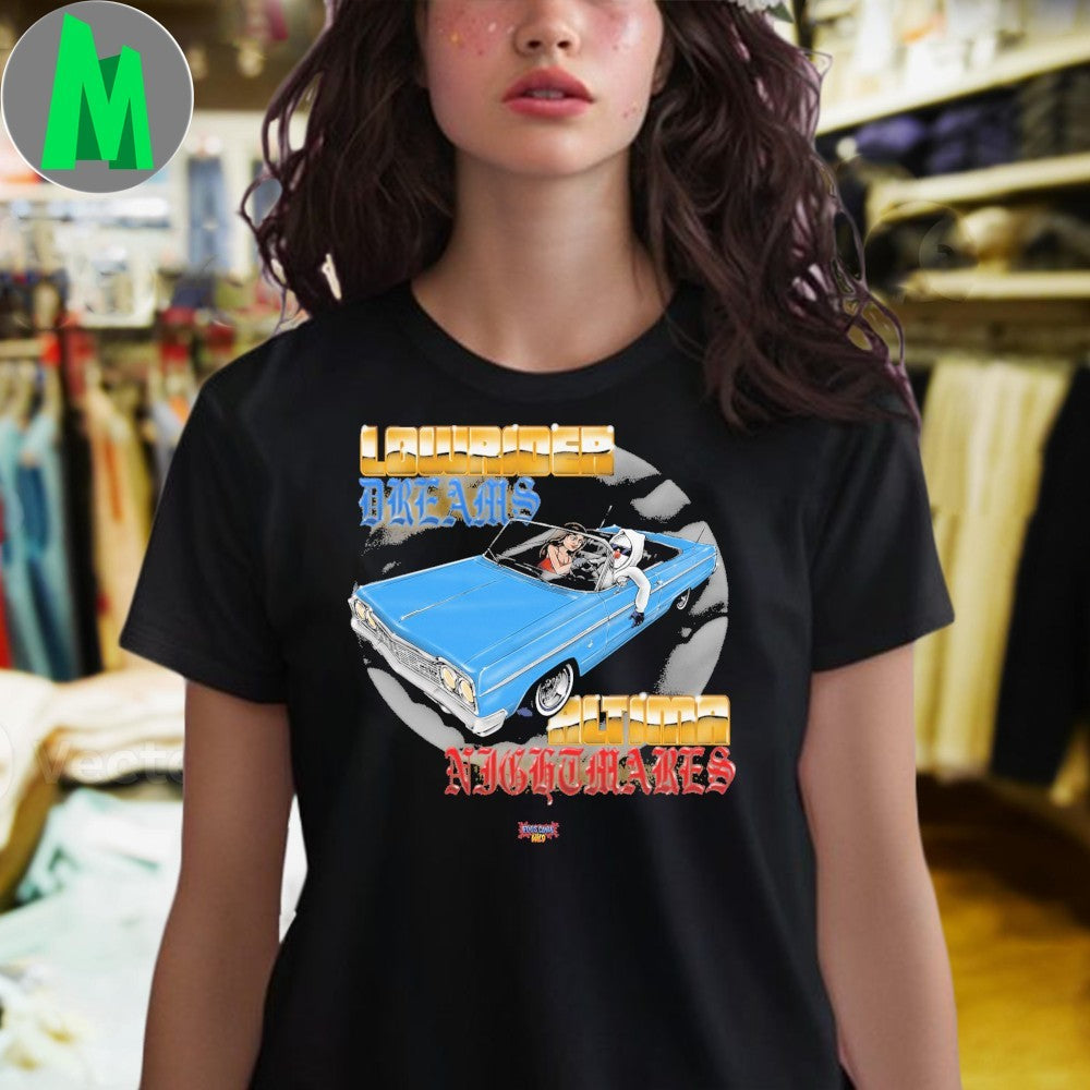 Original Lowrider Dreams & Nightmares Car Graphic Black Unisex