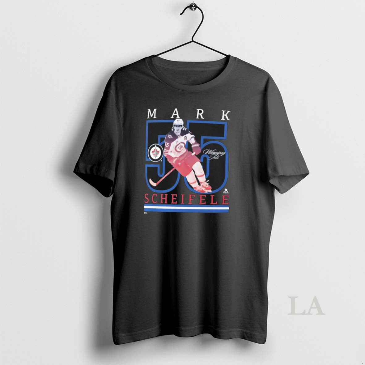Original Mark Scheifele 55 Winnipeg Jets Hockey Player Show