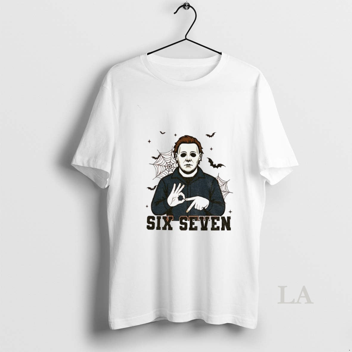Original Michael Myers Bat Six Seven 6 7 Meme Spooky Halloween