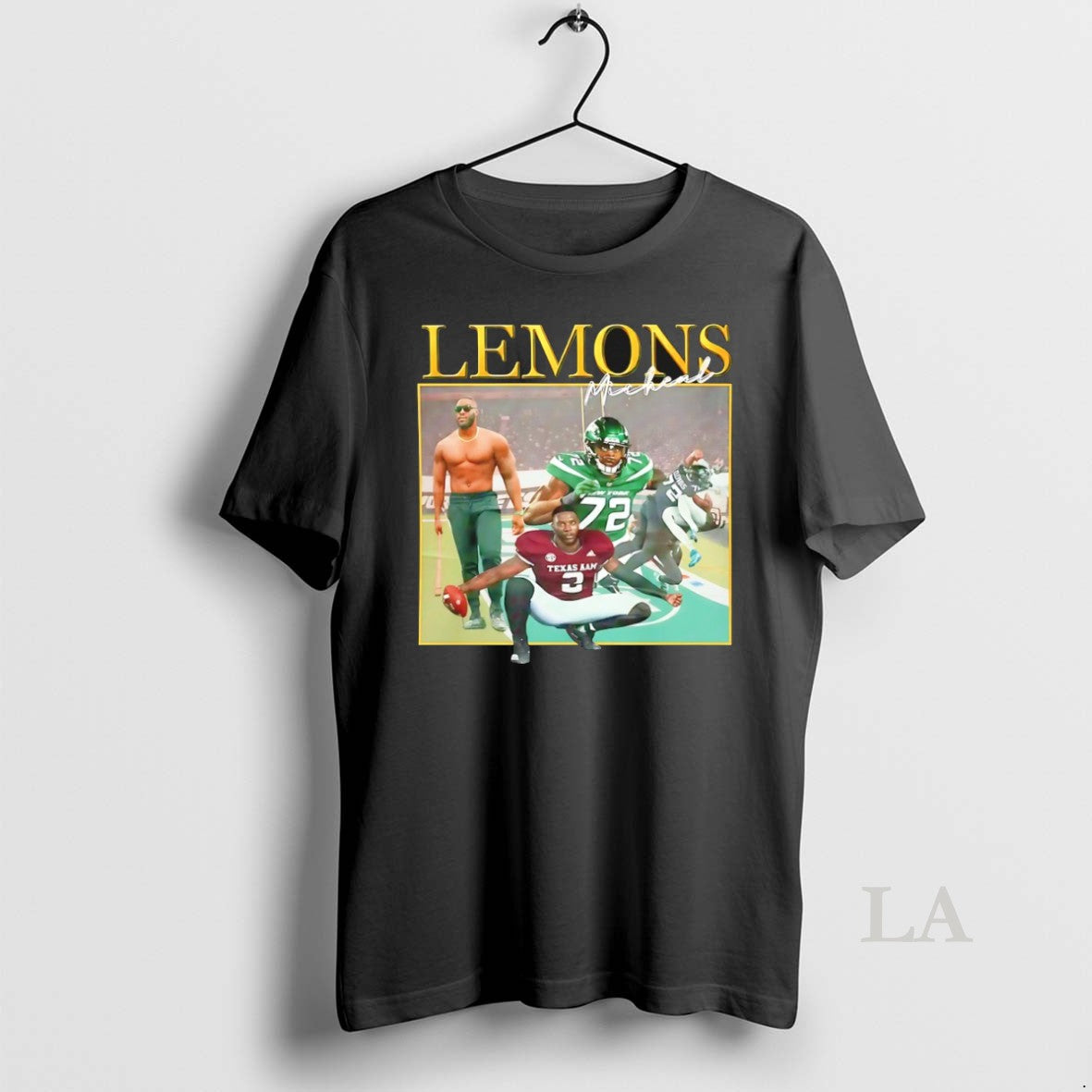 Original Micheal Lemons Football Signature