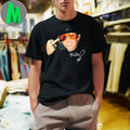 Original Miley Cyrus Orange Sunglasses Rock Gesture Signature Shirt Unisex