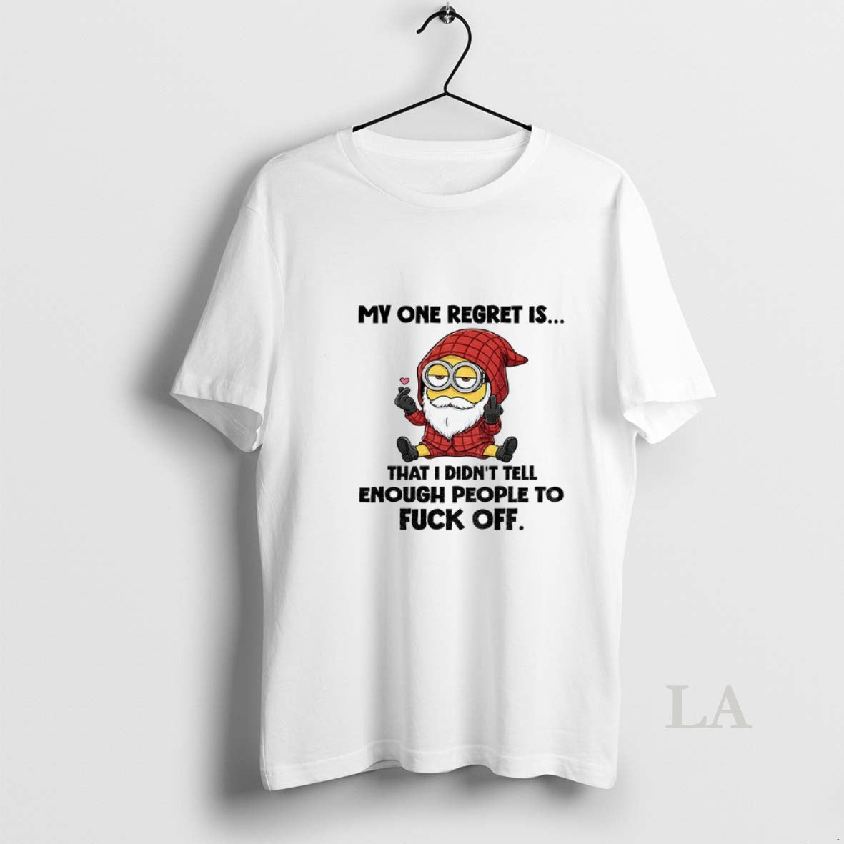 Original Minion Gnome My One Regret Is That I Didnt Tell Enough People To Fuck