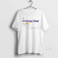 Original Minnesota Vikings Dad Definition Ornaments