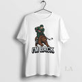 Original Minnesota Wild Hockey Player And Bear Im Back