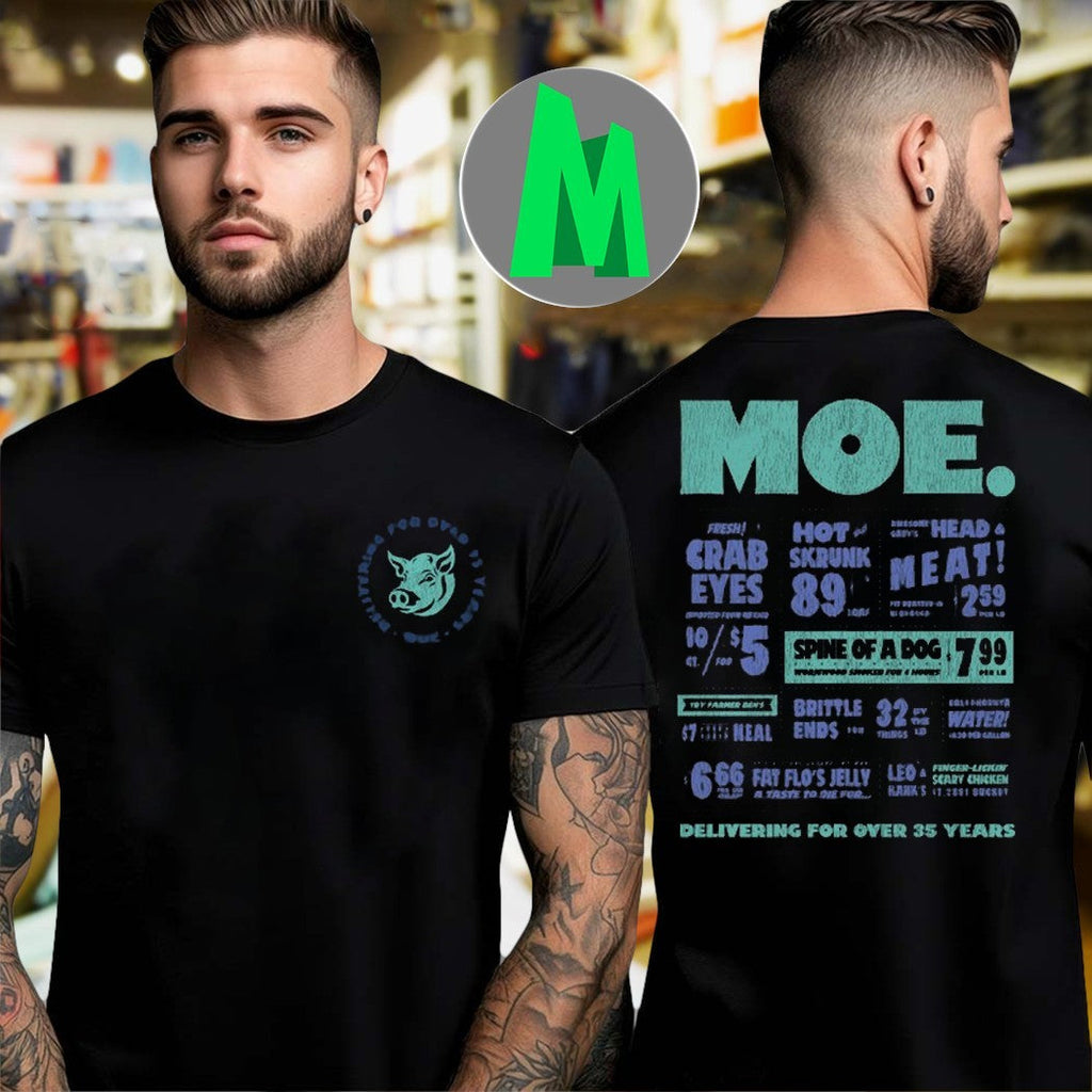Original Moe. Delivering For Over 35 Years Pine Creek Lodge, Livingston, MT Shirt Unisex