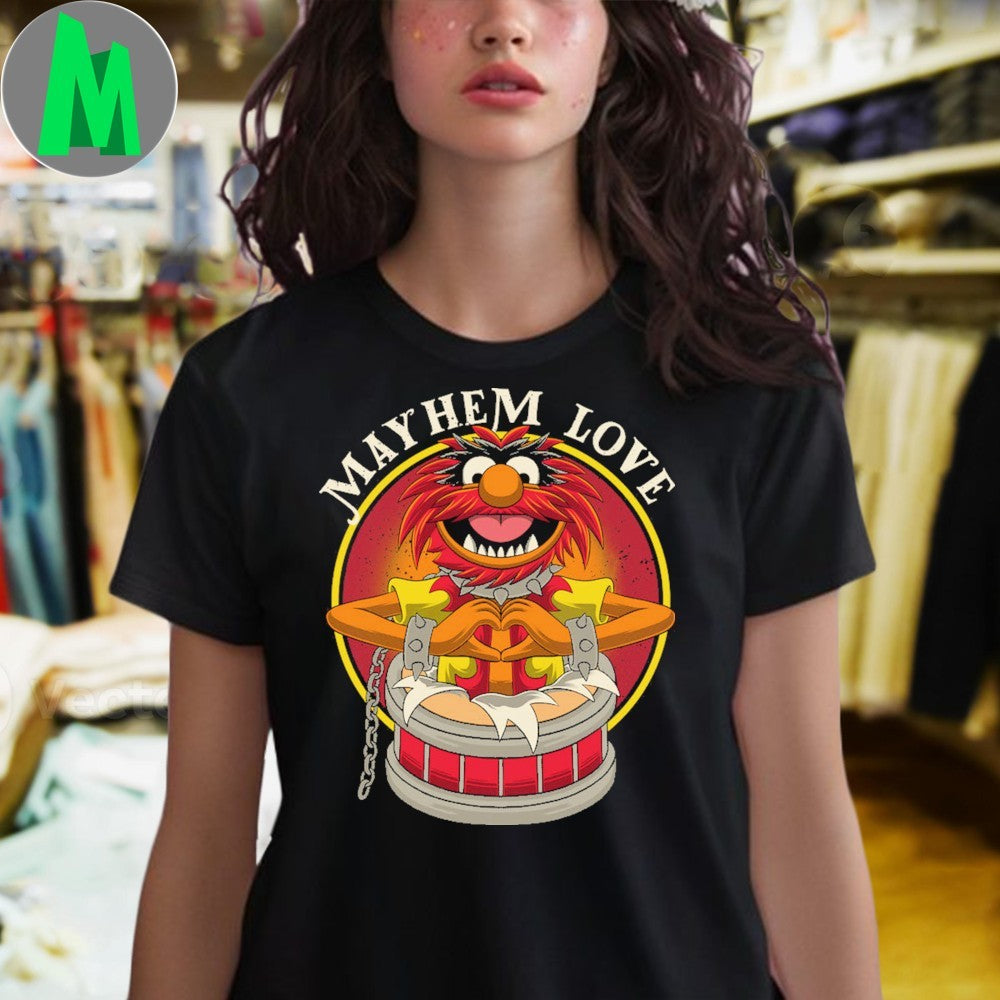 Original Muppets Animal Mayhem Love Unisex