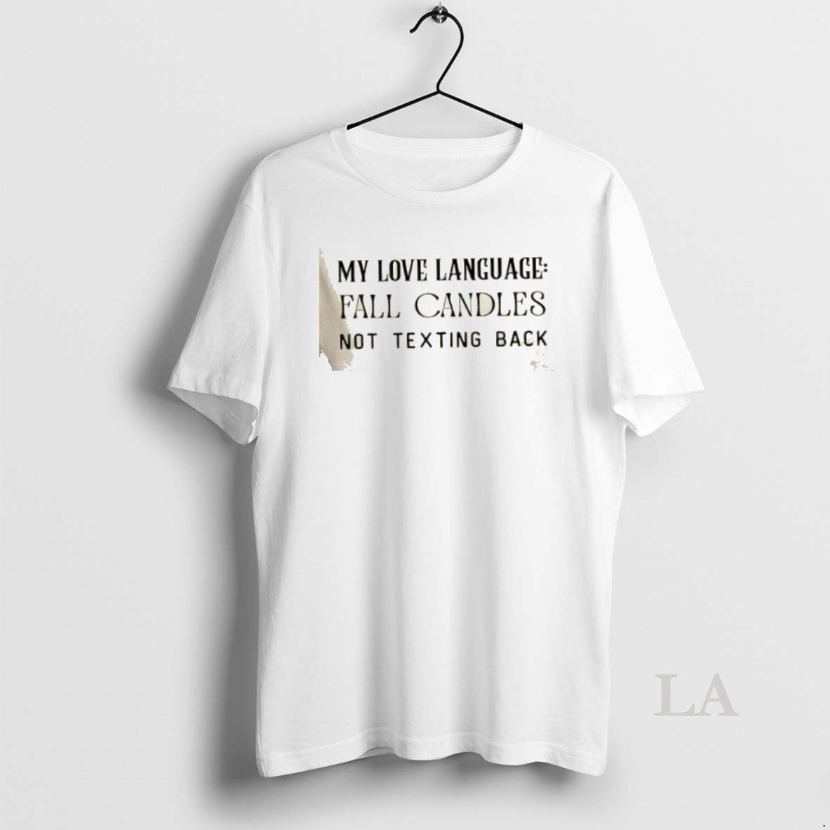 Original My Love Language Fall Candles Not Texting Back